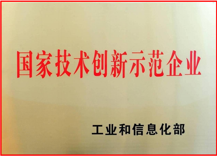 国家技术创新示范企业